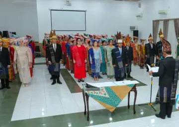 Kadisdukcapil Siantar Sudarsono Dilantik bersama 72 Fungsional dan PNS