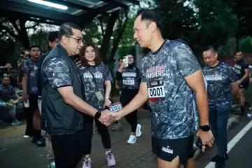 Menteri Ekraf Hadiri Peluncuran Garuda Finishers, Perkuat Ekonomi Kreatif dan Industri Olahraga