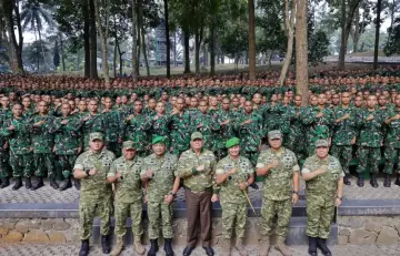 Kunjungi Pusdikif Pussenif, Menhan Sjafrie Dorong Pembentukan Prajurit TNI yang Profesional