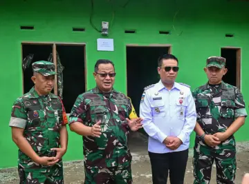 Tim Pusterad Apresiasi Pembukaan Jalan 5,3 Km Progam TMMD ke-129 Humbahas