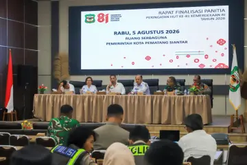 Finalisasi Rangkaian HUT ke-8 RI, Kegiatan Masyarakat Siantar Dilibatkan