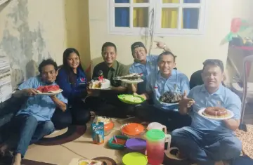 Pengurus IWO Sibolga-Tapteng Peringati HUT ke-14 dengan Syukuran Sederhana