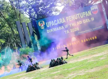 Dikmaba Inf TNI AD Gelombang II TA 2026 di Rindam I/BB Resmi Ditutup