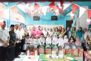 Ketua TP PKK Asahan Hadiri Bhakti Sosial Keagamaan, Salurkan Kepedulian kepada Anak Yatim dan Lansia