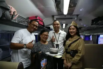 KAI Sumut Rayakan HUT ke-81 RI dengan Diskon dan Pengalaman Berkesan bagi Pelanggan