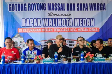 Menyambut Kemerdekaan RI, Rico Waas Gelar Gotong Royong Massal di 21 Kecamatan Hingga Serap Aspirasi Warga