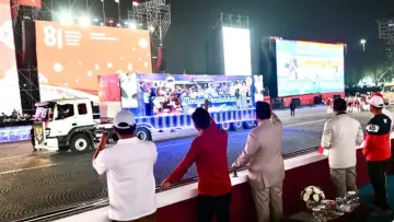 Karnaval Bersatu Harmoni Nusantara Isi Malam HUT ke-81 Kemerdekaan RI