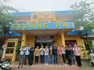 Jalin Komunikasi, KNPI-PWI Siap Bangun Semangat Persatuan di Kota Toleransi