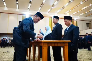 Kepala Bapanas Amran Lantik 12 Pejabat Pimpinan Tinggi Pratama, Tegaskan Jangan KKN