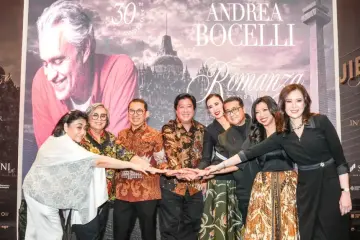 Dukung Konser Andrea Bocelli, Menteri Ekraf: Golden Moment Musisi Indonesia Satu Panggung dengan Musisi Internasional