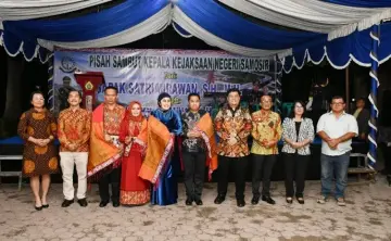 Bupati Samosir Sambut Pergantian Kajari Samosir, Apresiasi Pengabdian Satria Irawan dan Sambut Akwan Annas