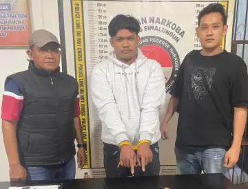 Terduga Pengedar Sabu di Rambung Merah Diamankan Polsek Gunung Malela
