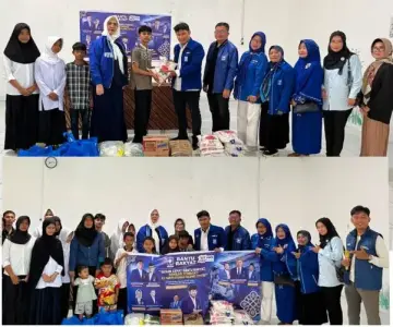 HUT ke-28, PAN Pematangsiantar "Bantu Rakyat", Anjangsana ke Panti Asuhan Islamic Center