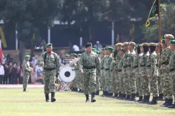 Sekjen Kemhan Pimpin Penutupan Diksarmil Kadet Unhan RI Cohort 7 Tahun 2026