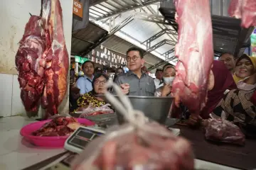 Mendag Kunjungi Pasar Rogojampi di Banyuwangi