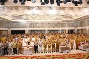 Bupati Asahan Ikuti Rakor Optimalisasi PAD dan DBH Pajak