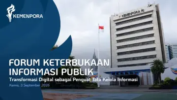 Kemenpora Perkuat Tata Kelola Informasi Publik melalui Transformasi Digital