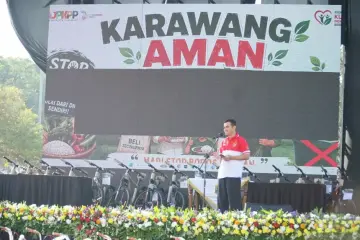 Karawang Jadi Kabupaten ke-58 yang Berkomitmen Lakukan Gerakan Selamatkan Pangan