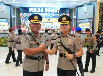 AKBP Hendri Barus Resmi Jabat Kapolres Simalungun Gantikan AKBP Marganda Aritonang