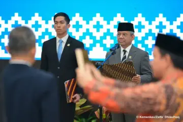 Menkeu Suahasil Lantik Pejabat Pimpinan Tinggi Pratama, Tekankan Penguatan Meritokrasi dan Tata Kelola Organisasi