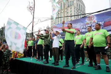 Wagub Sumut Lepas Ribuan Peserta Fun Run 5K HUT ke-81 TNI, Perkuat Sinergi TNI dan Masyarakat