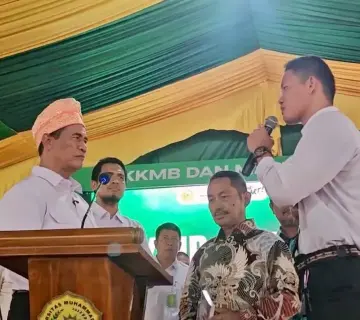 Mahasiswa UMRI Keluhkan Pupuk, Mentan Amran Gerak Cepat: Langsung Kami Layani