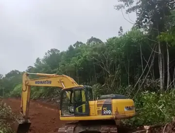 Pemkab Humbahas Buka Jalan Pertanian Lae Hundulan–Lae Kapur
