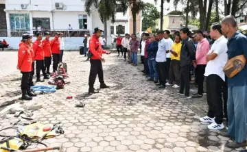 Pemkab Samosir dan PT Inalum Perkuat Kesiapsiagaan Karhutla Berbasis Masyarakat, Bantuan Peralatan Disalurkan