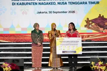 Senyum Kembali Tumbuh di Nagekeo, Kementerian ESDM Dampingi 600 Anak Pascagempa melalui Trauma Healing