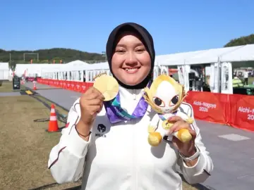 Nurisa Dian Ashrifah Cetak Sejarah dan Persembahkan Emas Kelima, Menpora Erick: Target Terlampaui, tetapi Perjuangan di Asian Games 2026 Belum Selesai