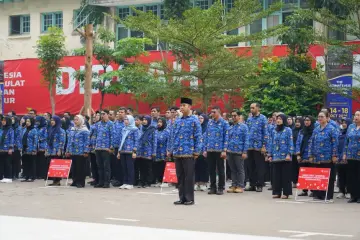 Upacara Hari Kesaktian Pancasila di Lingkungan Kemendag