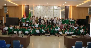 UINSU Medan Sambut Hangat Kontingen Juara PKM IV Se-Sumatera, Rektor Beri Apresiasi Dan Motivasi Prestasi