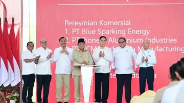 Presiden Prabowo Luncurkan 11 Proyek Hilirisasi dengan Total Investasi Senilai Rp180 Triliun di Maluku Utara