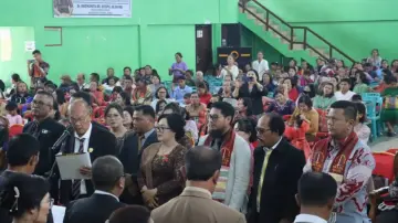 Pengurus PPTSB se-Kabupaten Dairi Dilantik, Bupati Harapkan Sinergi Bangun Dairi