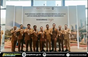 Wali Kota Binjai Hadiri Rakornas TPAKD 2026, Perkuat Akses Keuangan Inklusif