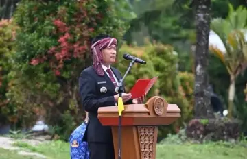 Bupati Oloan Pimpin Upacara Sumpah Pemuda ke-98 di Humbahas, Serahkan Penghargaan dan Santunan