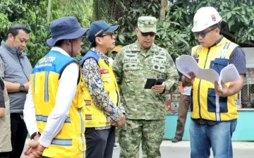 Satgas Percepatan Rehabilitasi dan Rekonstruksi Tinjau Pemanfaatan Dana TKD di Simalungun