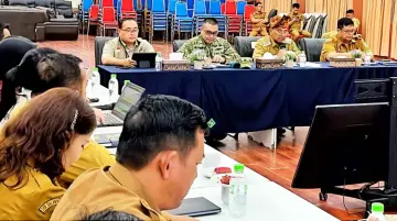 Bupati Anton Sambut Tim Satgas PRR, Bahas Pemanfaatan Dana TKD Rp412 Miliar