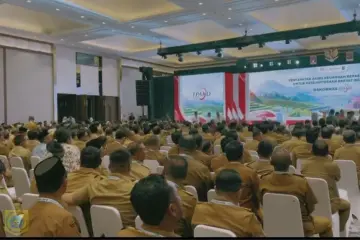 Bupati Pakpak Bharat menghadiri Rapat Koordinasi Nasional (Rakornas) Tim Percepatan Akses Keuangan Daerah (TPAKD)