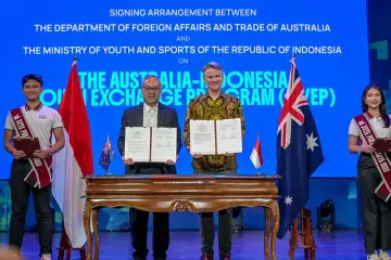 Nota Kesepahaman Program Pertukaran Pemuda Australia-Indonesia Diperbarui